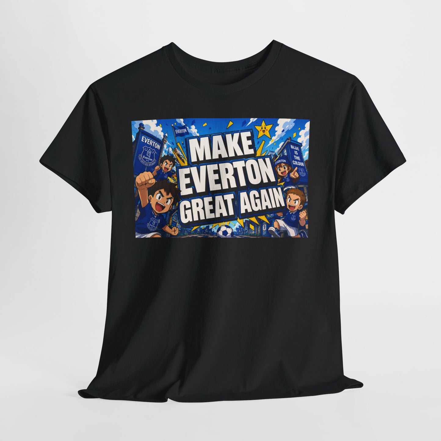 Everton Fan T-Shirt — "Make Everton Great Again" Football Supporter Tee