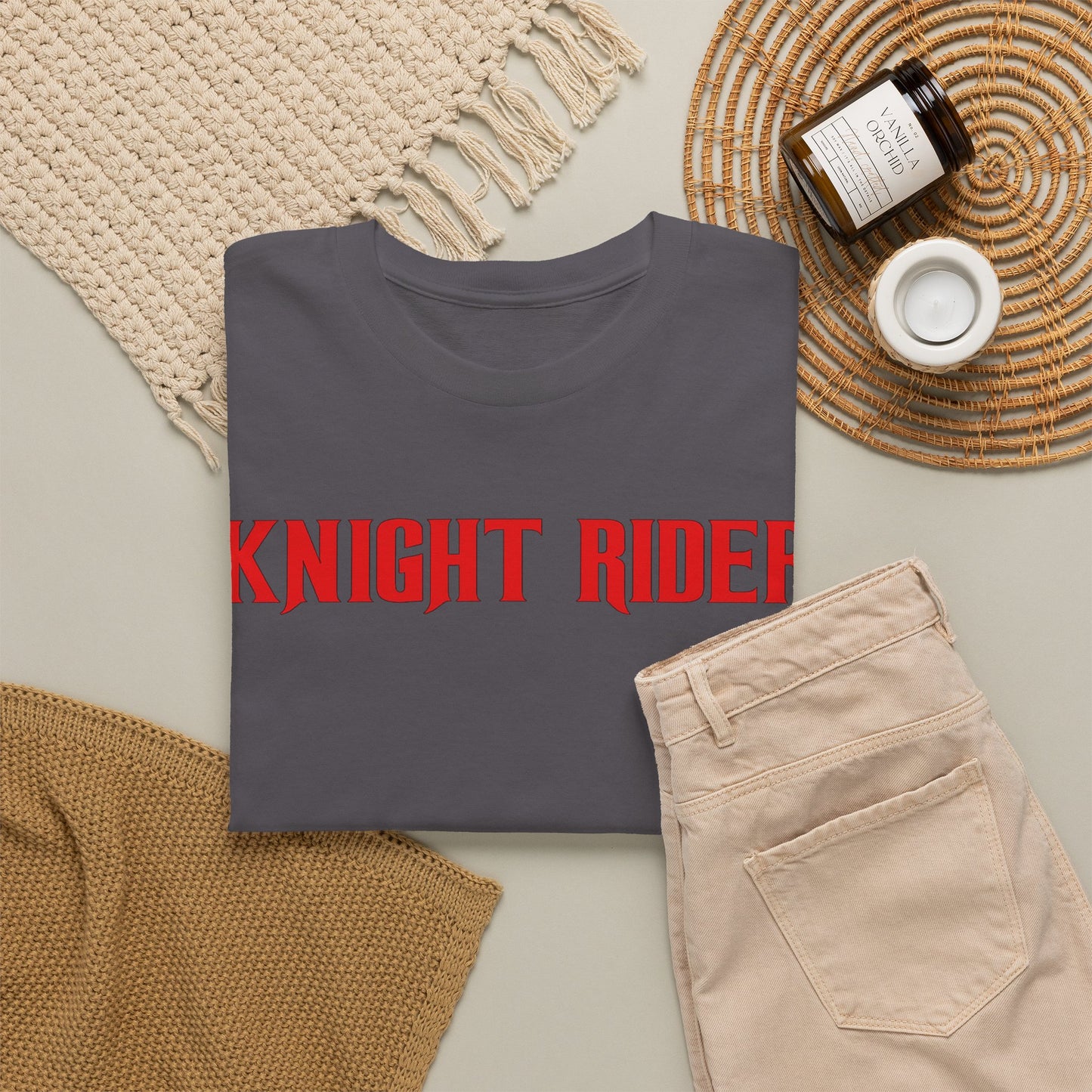 Knight Rider Tee — Retro TV Car Graphic T-Shirt