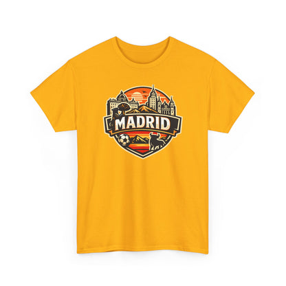 Madrid Skyline Soccer Crest T-Shirt