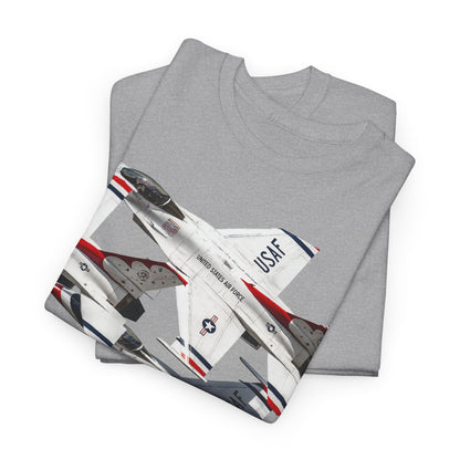 Thunderbirds Jet Formation T‑Shirt — Military Aviation Fighter Jets Tee