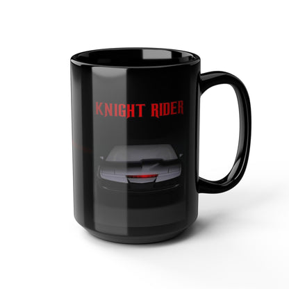 Knight Rider Mug — Retro KITT Car Coffee Cup (11oz & 15oz)