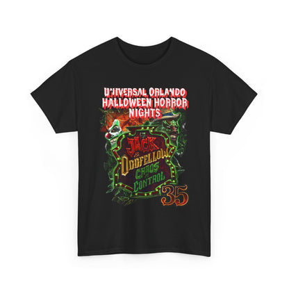 Universal Orlando Halloween Horror Nights 35 Jack Doofellolux Chaos Control T-Shirt