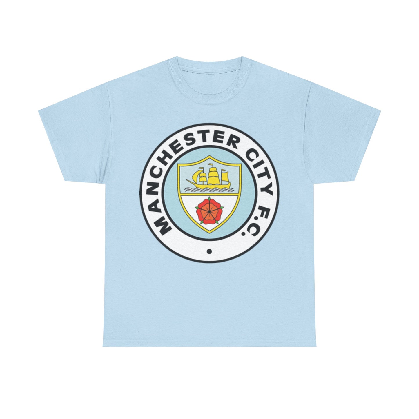 Manchester City F.C. Retro Crest T-Shirt – Retro Football Fan Tee
