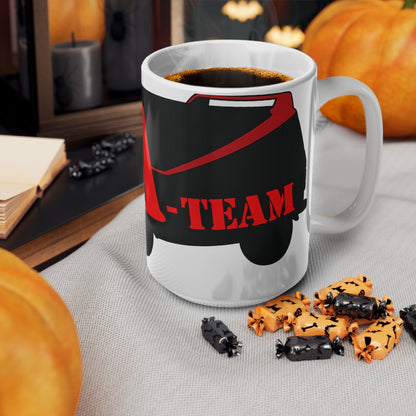A-Team Van Coffee Mug — Retro TV Show Ceramic Mug (11oz & 15oz)