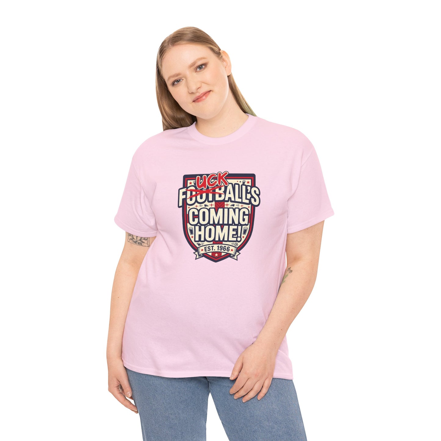 Provocative 'F*ck All's Football's Coming Home' Graphic Tee