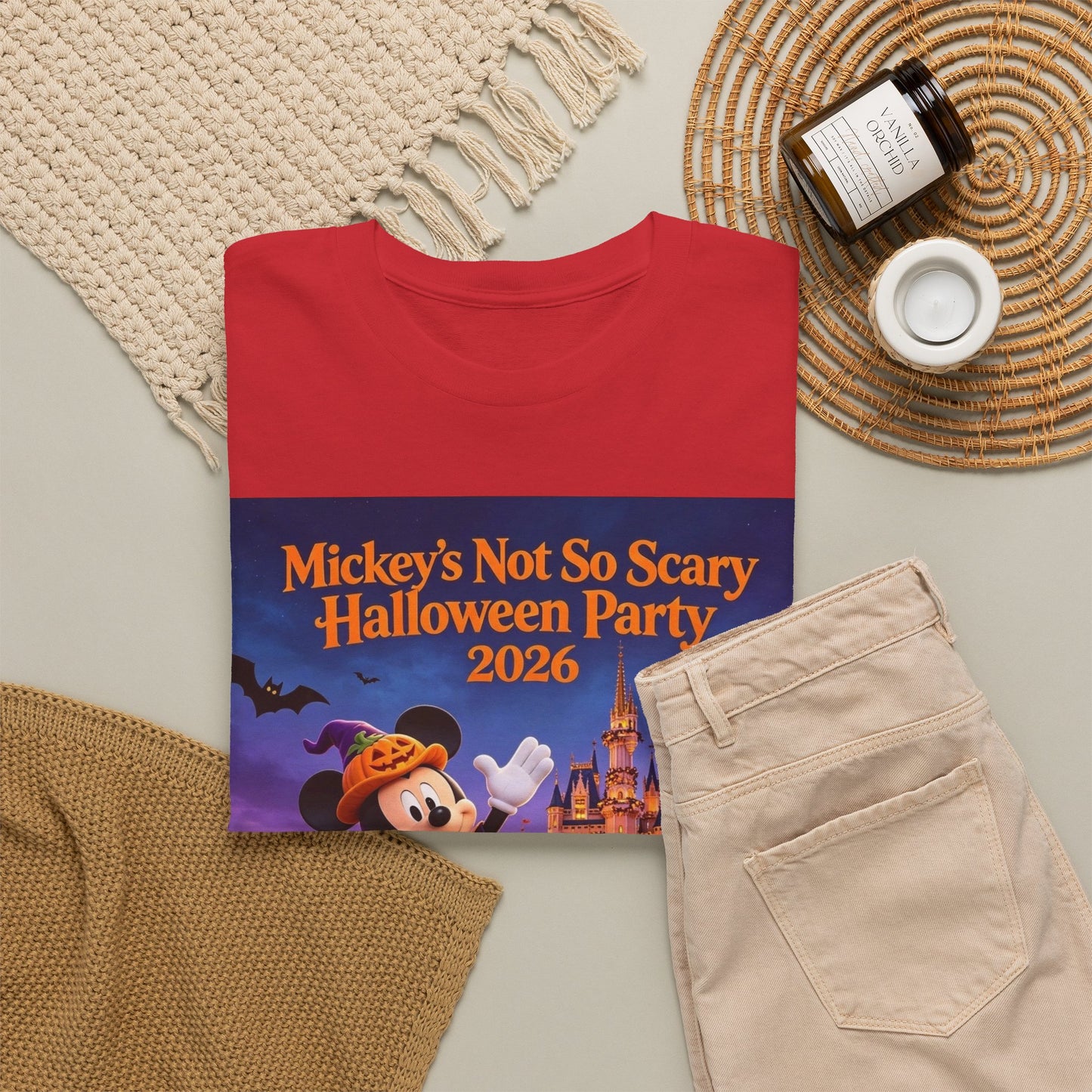 Halloween Party T‑Shirt — "Not So Scary" 2026 Magic Kingdom Tee