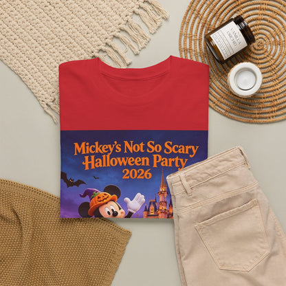 Halloween Party T‑Shirt — "Not So Scary" 2026 Magic Kingdom Tee