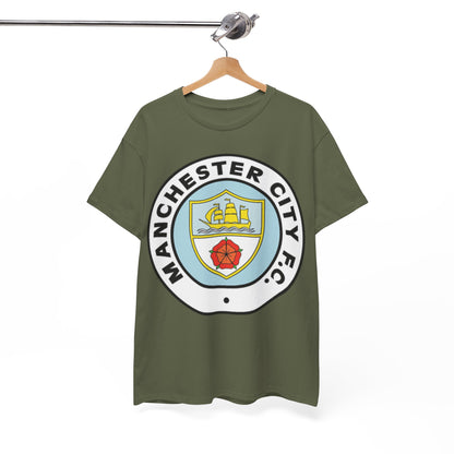 Manchester City F.C. Retro Crest T-Shirt – Retro Football Fan Tee