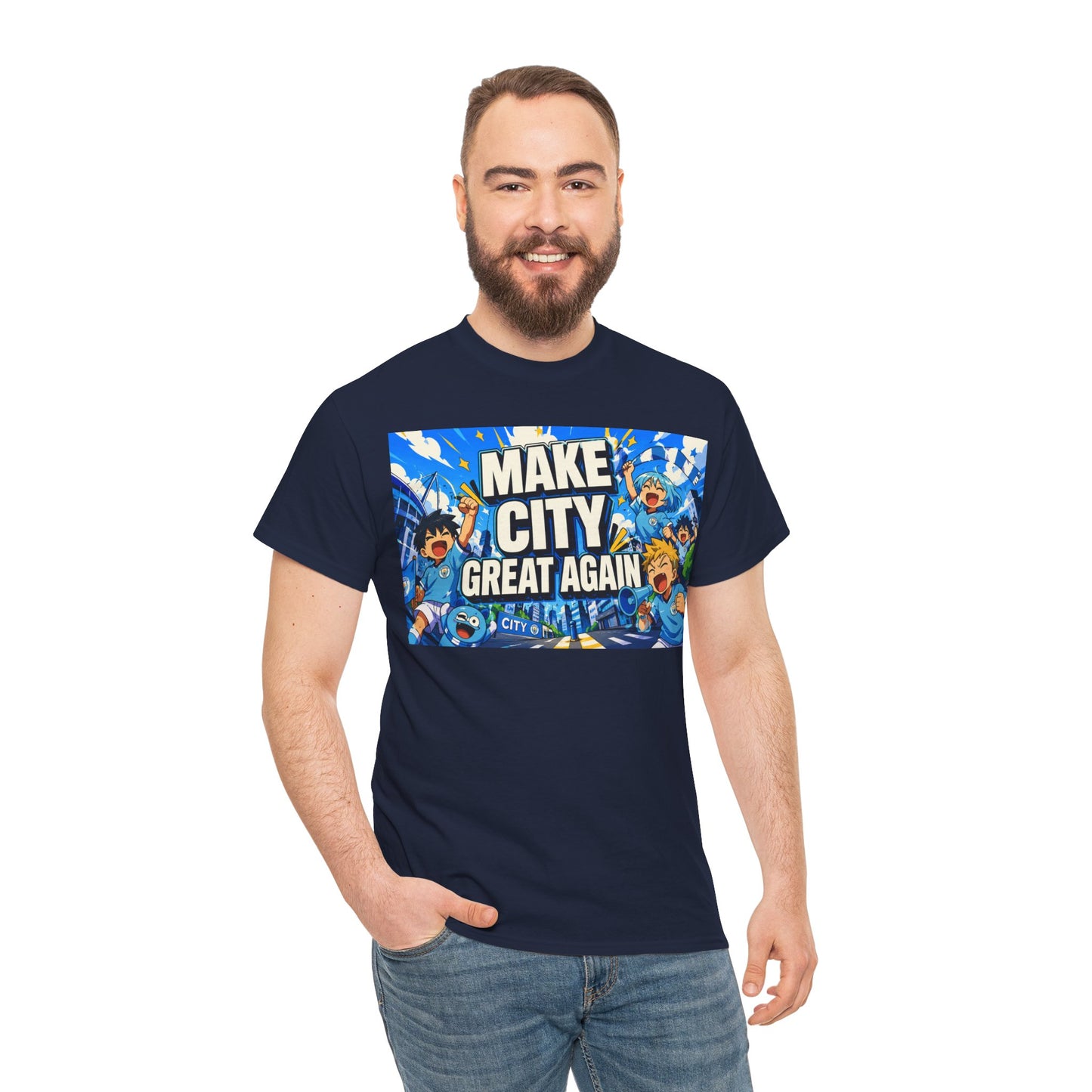 Make City Great Again Graphic Tee — Urban Skateboard Streetwear T-Shirt