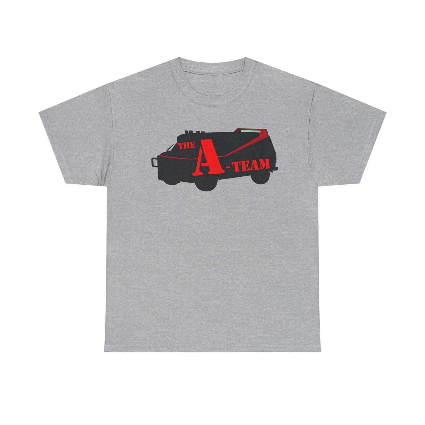 A-Team Van Graphic Tee — Retro Action TV Logo T-Shirt