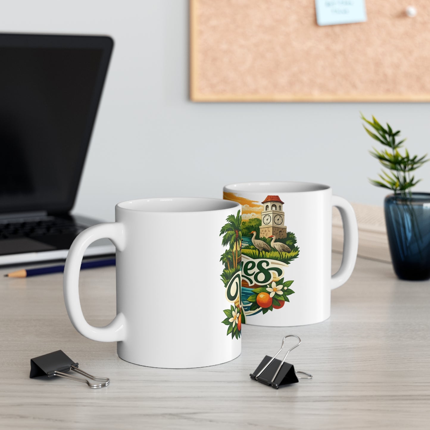 The Villages of Florida Ceramic Coffee Cups, 11oz, 15oz