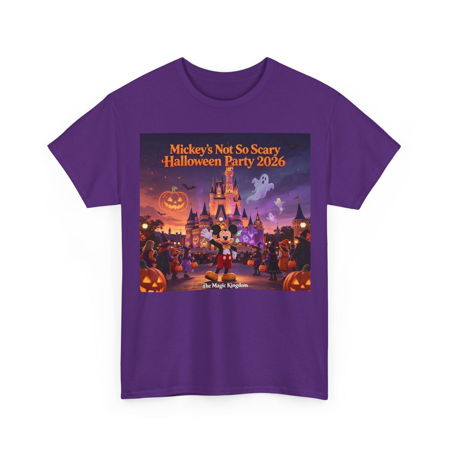 Halloween Party Tee — "Mickey's Not So Scary Halloween Party 2026"