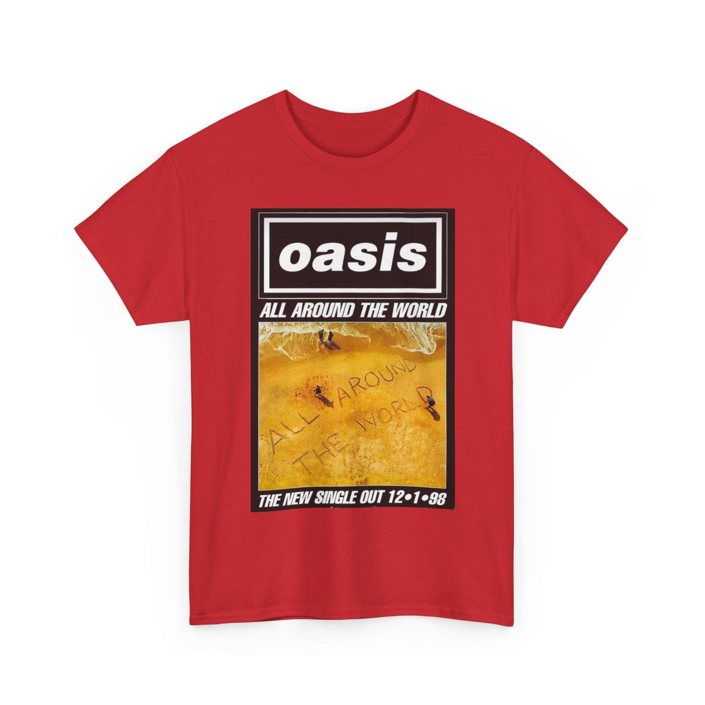Oasis "All Around the World" Band Tee