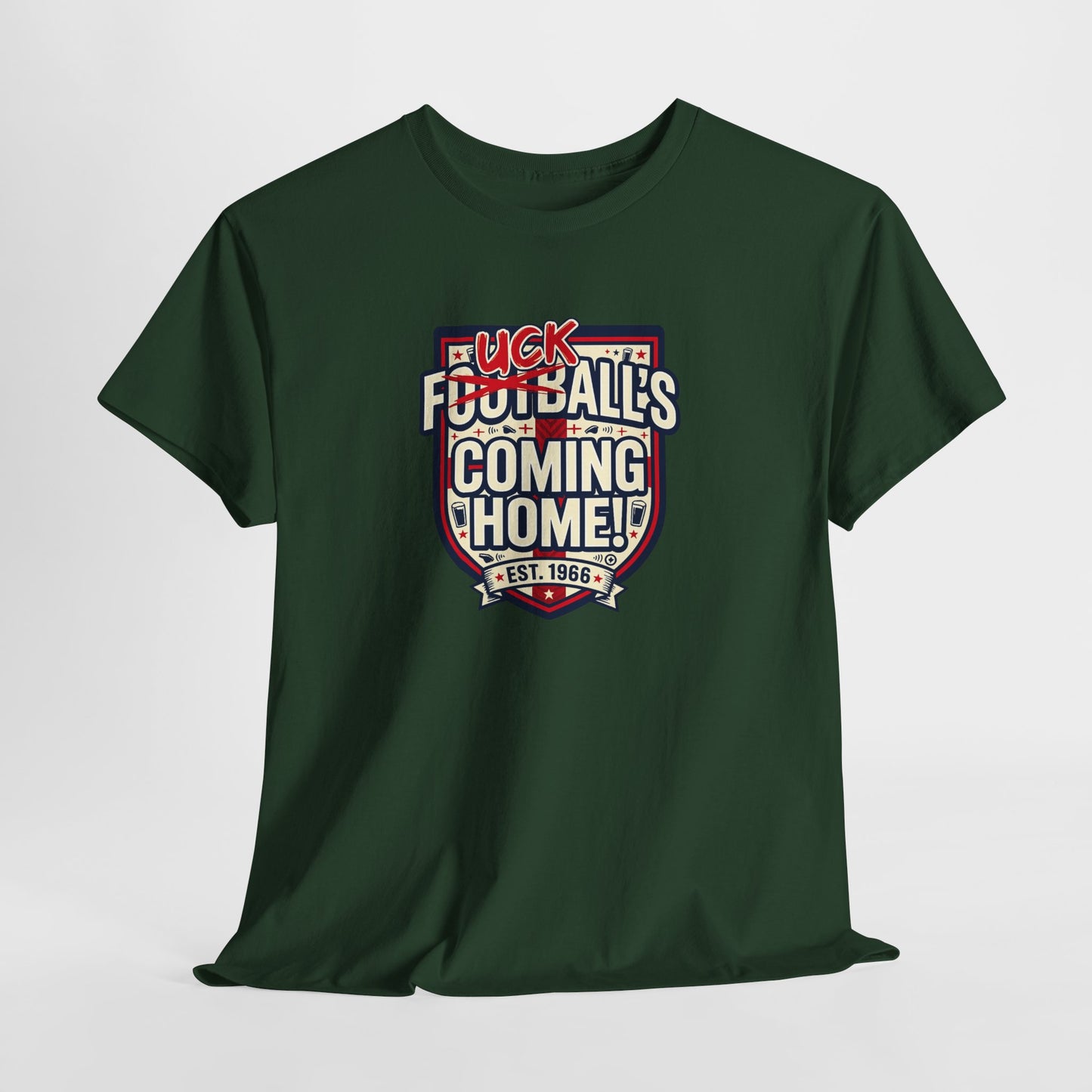 Provocative 'F*ck All's Football's Coming Home' Graphic Tee