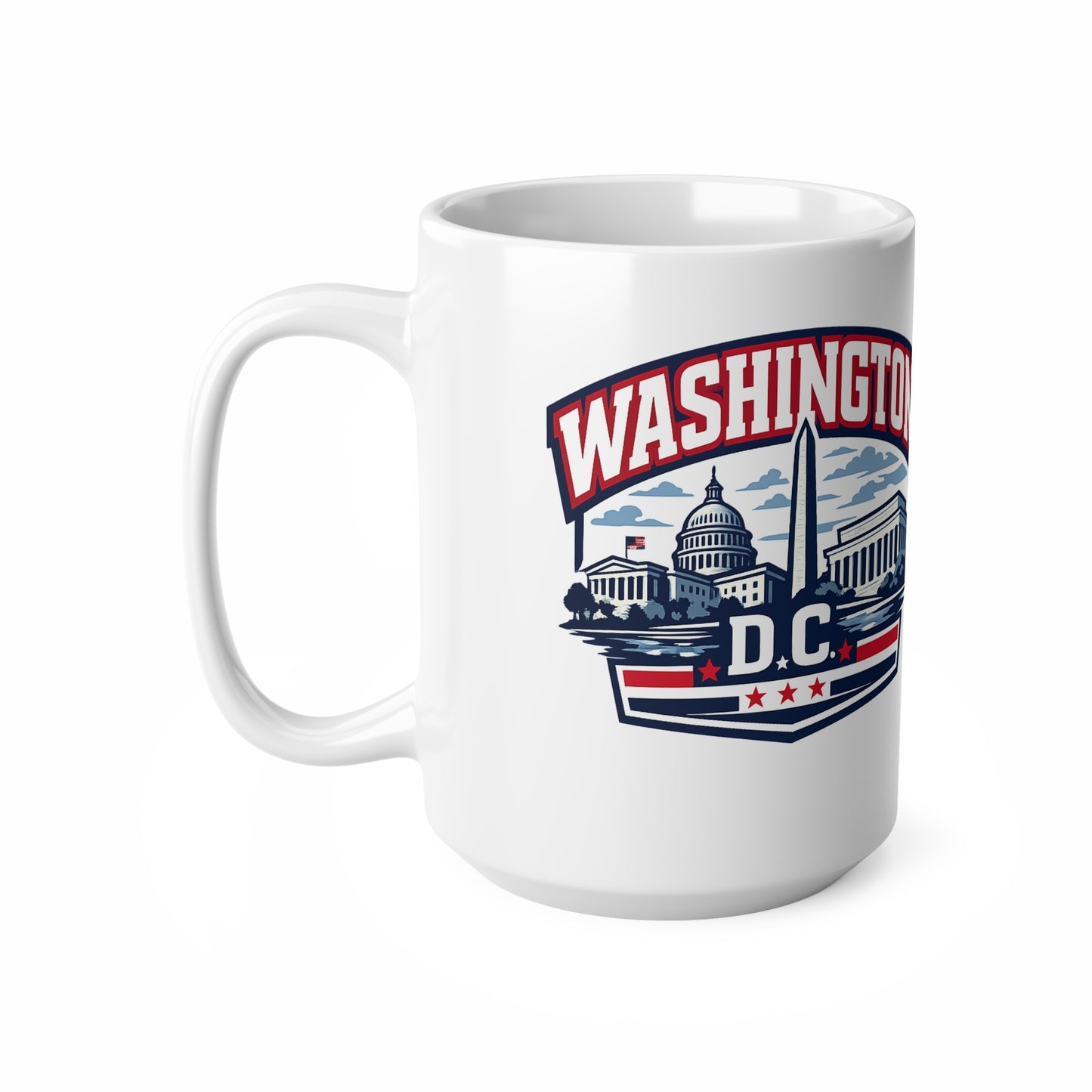 Washington DC Ceramic Coffee Cups, 11oz, 15oz