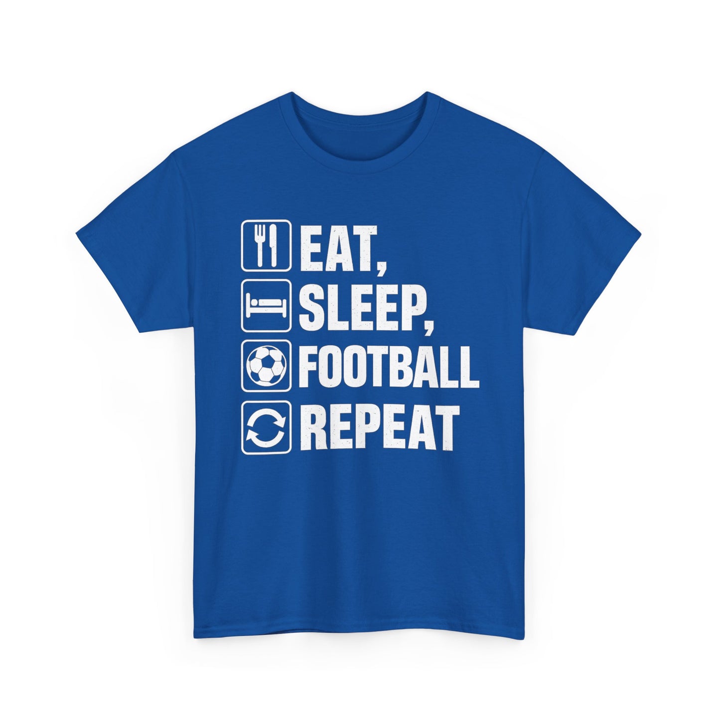 Football Eat Sleep Repeat T-Shirt