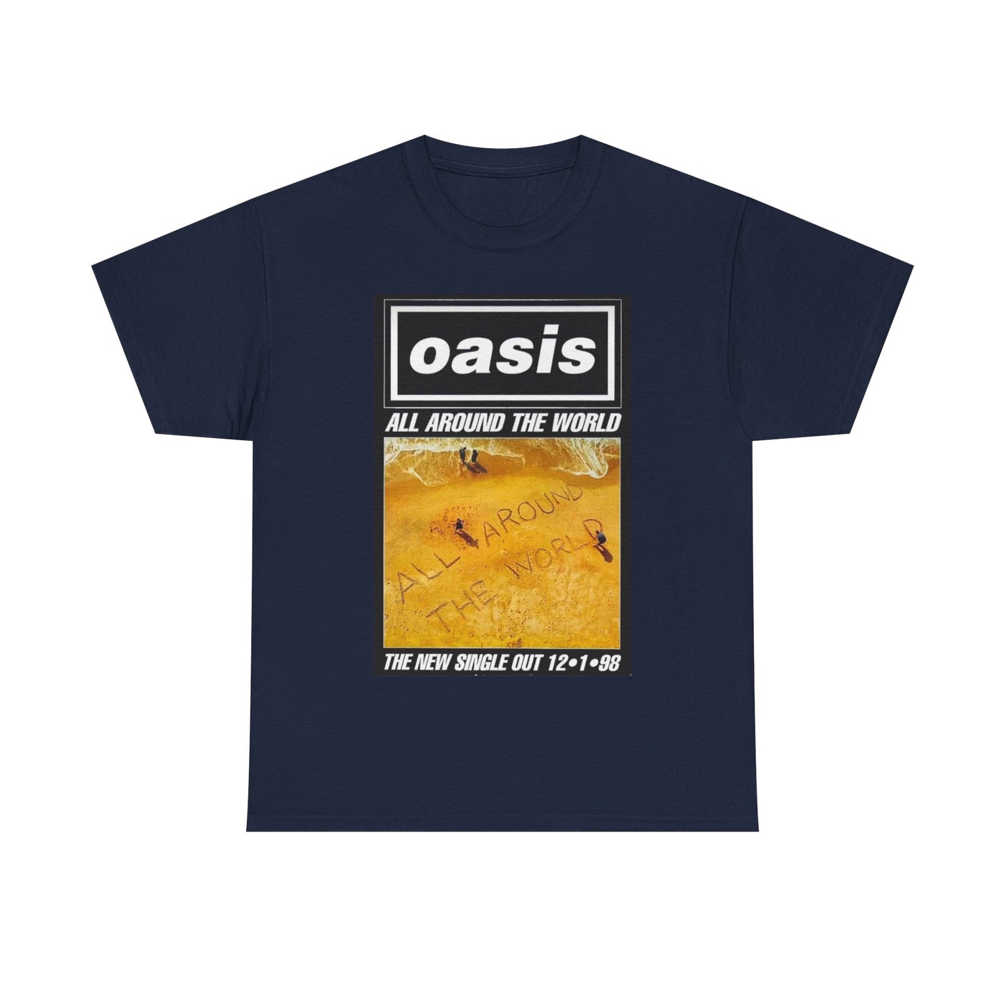 Oasis "All Around the World" Band Tee