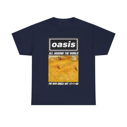 Oasis "All Around the World" Band Tee
