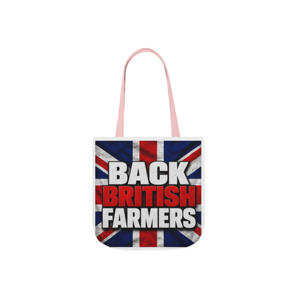 Back British Farmers Canvas Tote Bag — Union Jack Farming Support Tote