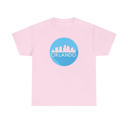 Orlando Skyline Tee — Blue Circle City Skyline T-Shirt