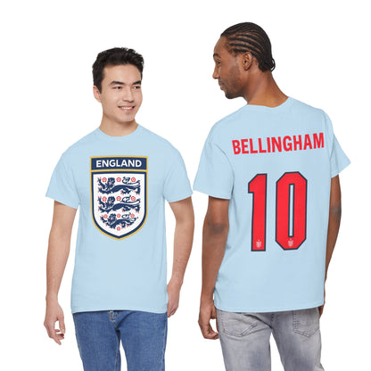 England Football T-Shirt — Bellingham #10 Tee