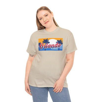 Orlando Florida Retro Sunset T-Shirt