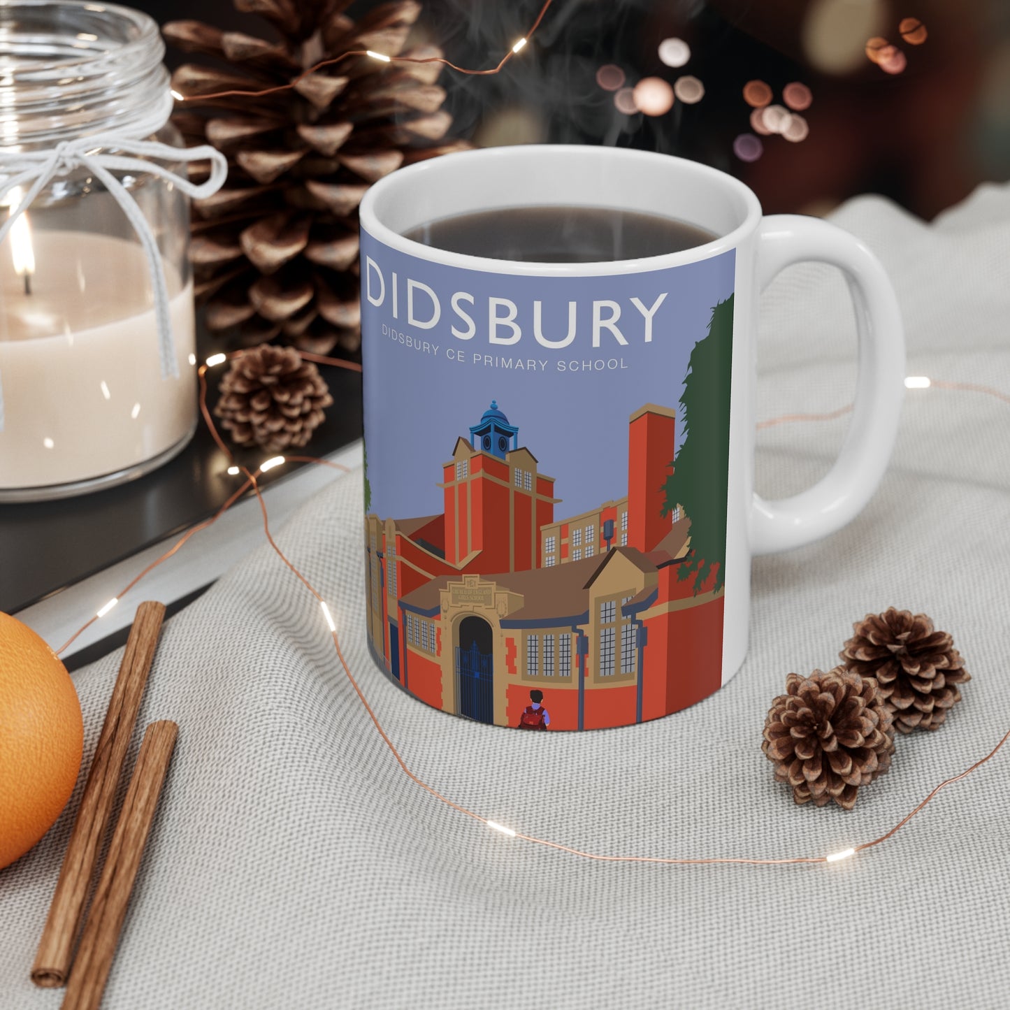 Didsbury Elm Grove C of E Primary School Ceramic Coffee Cup (11oz & 15oz)