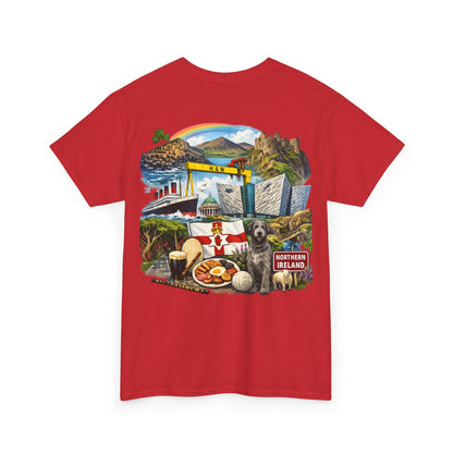 Northern Ireland Collage Tee — "Make Northern Ireland Great Again" Graphic T-Shirt