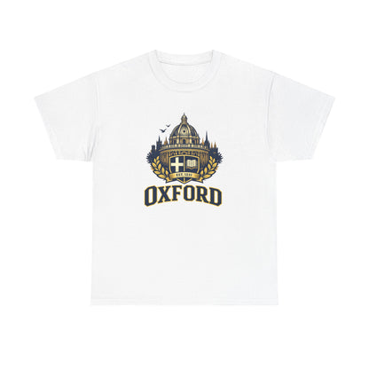 Oxford Crest T-Shirt — Vintage University Graphic Tee