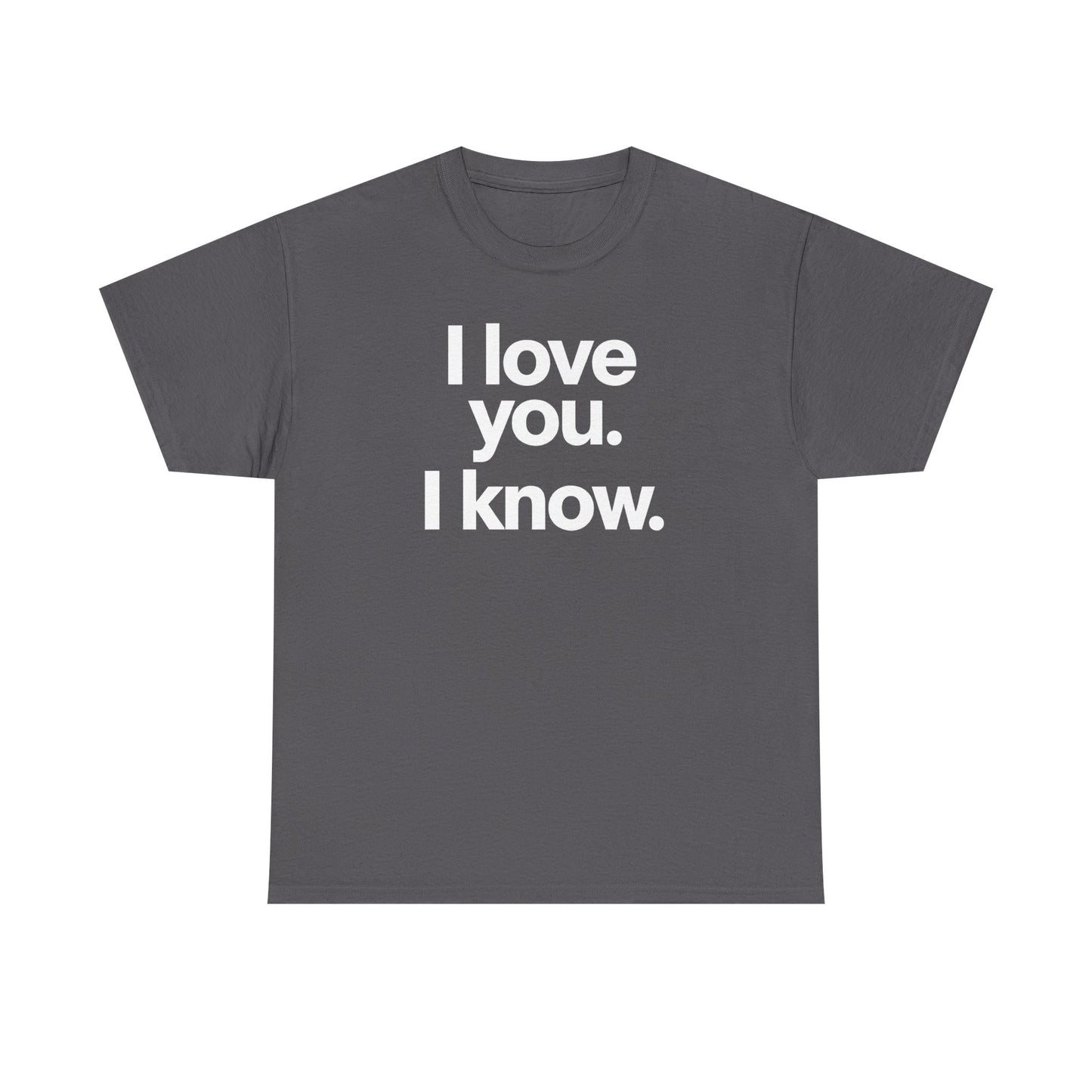 I Love You I Know Saying T‑Shirt from Star Wars