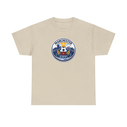 Manchester City Crest T-Shirt — Soccer Fan Tee