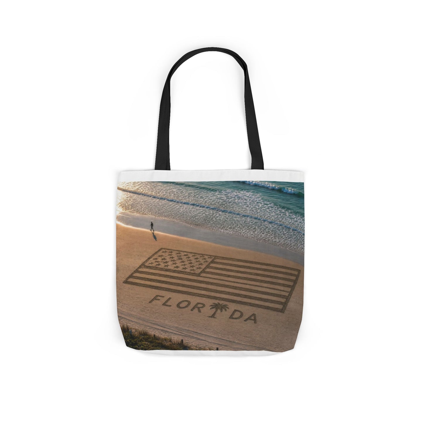 Florida Canvas Tote Bag, 5-Color Straps