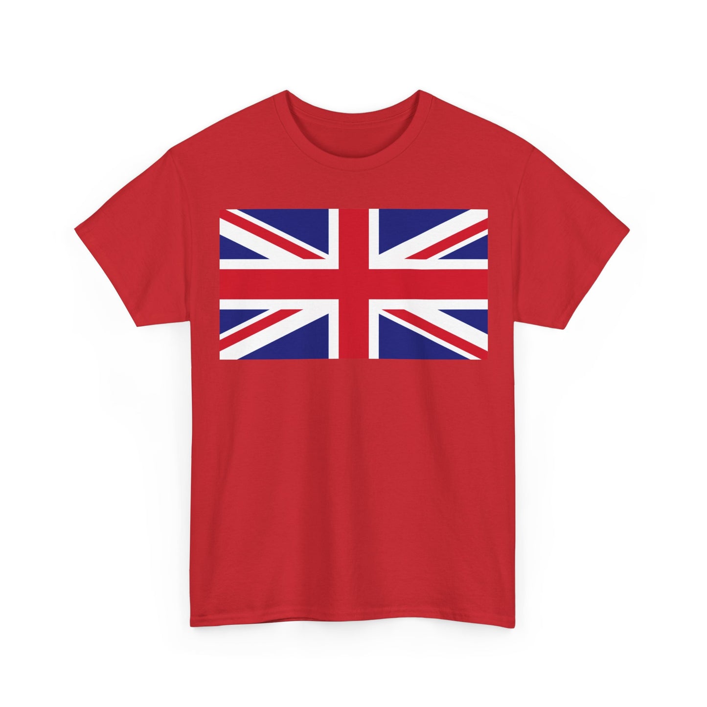 Union Jack Flag T‑Shirt — British Flag Tee for UK Pride & Travel