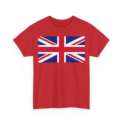 Union Jack Flag T‑Shirt — British Flag Tee for UK Pride & Travel