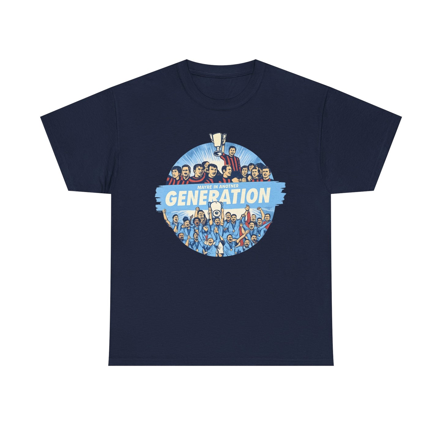 Manchester City Maybe in Another Generation Champions T‑Shirt — Retro Team Fan Tee
