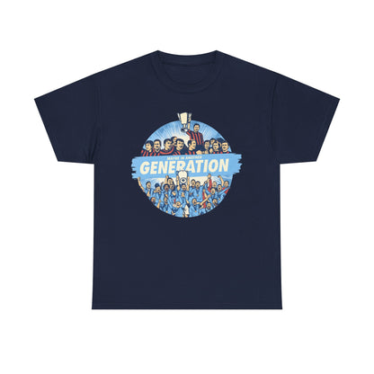 Manchester City Maybe in Another Generation Champions T‑Shirt — Retro Team Fan Tee