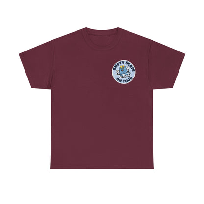 Manchester City T-Shirt — 'Empty Blue Seats On Tour' Retro Skate Graphic Tee