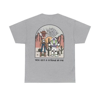 Toy Space Friends T‑Shirt — "You Got a Friend in Me" Graphic Tee