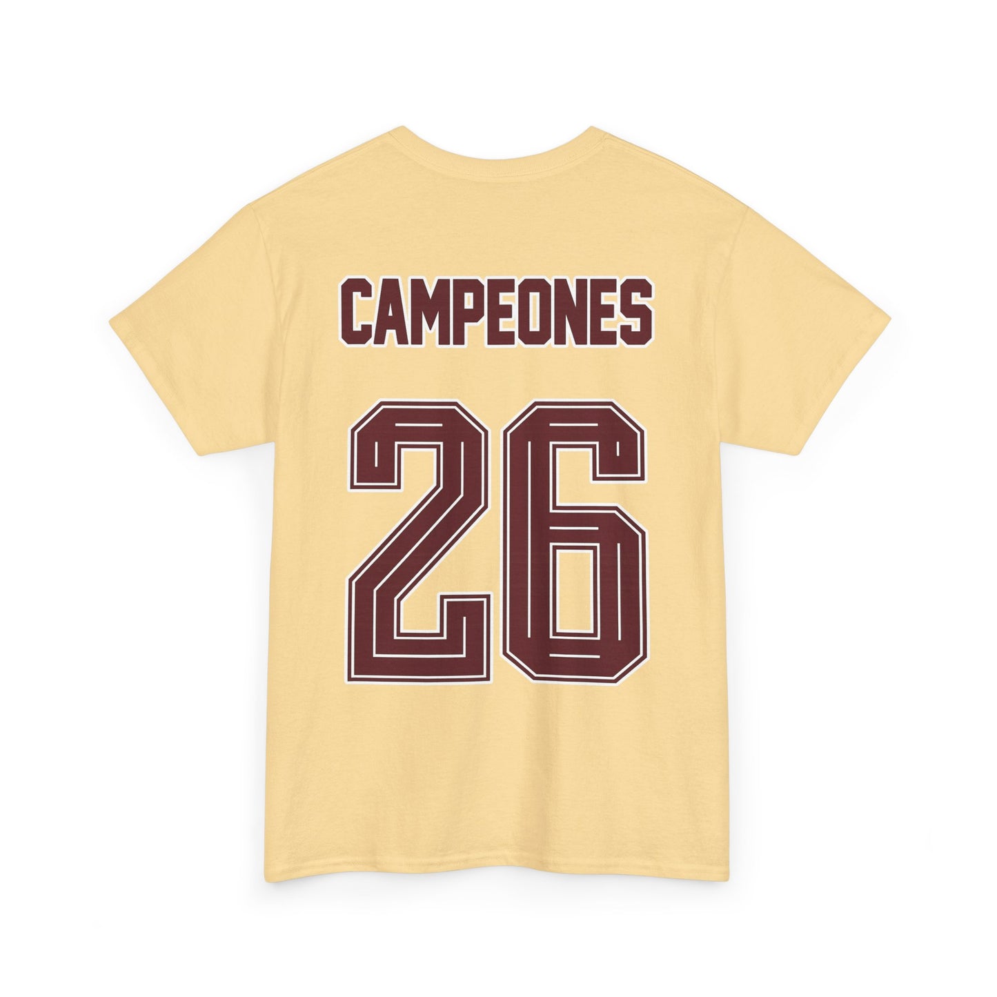 Spain World Champions 'Campeones 26' Cotton T‑Shirt