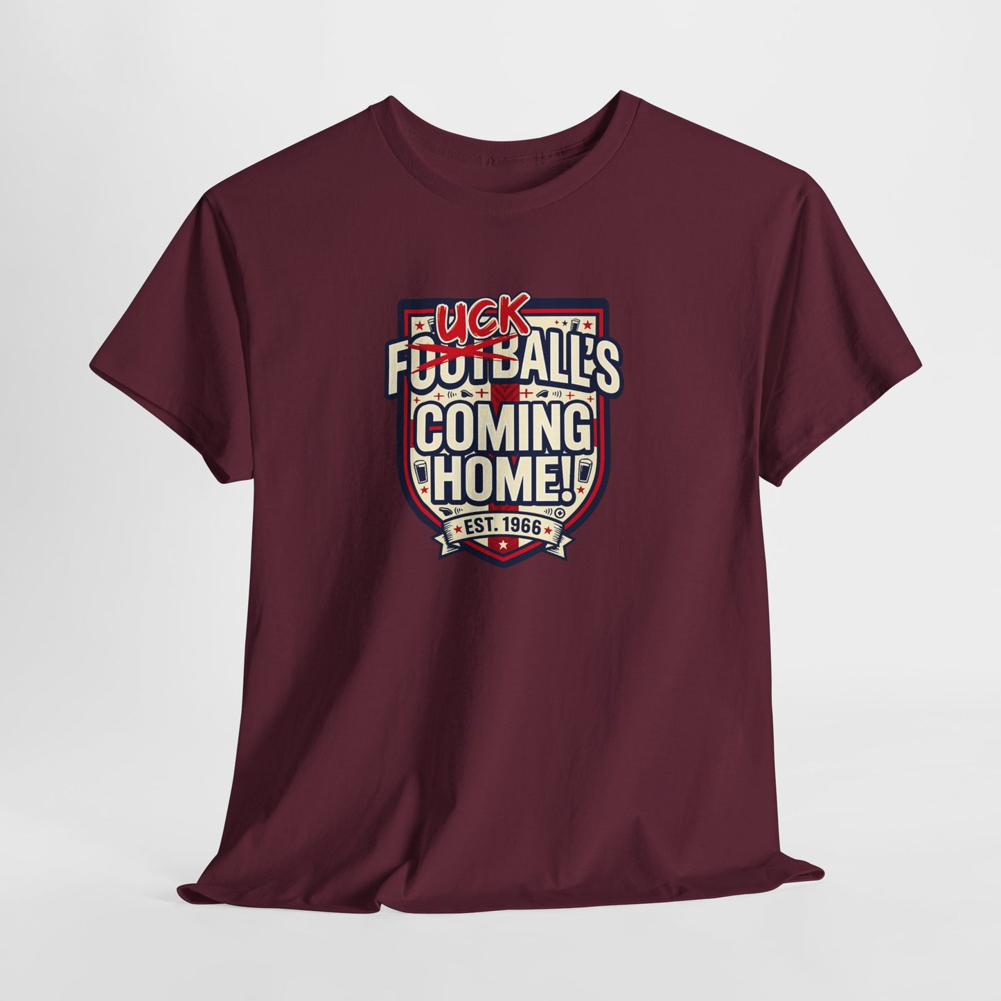 Provocative 'F*ck All's Football's Coming Home' Graphic Tee