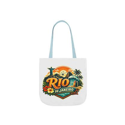 Rio de Janeiro Travel Tote — Retro Beach Canvas Bag