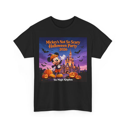 Halloween Party T‑Shirt — "Not So Scary" 2026 Magic Kingdom Tee