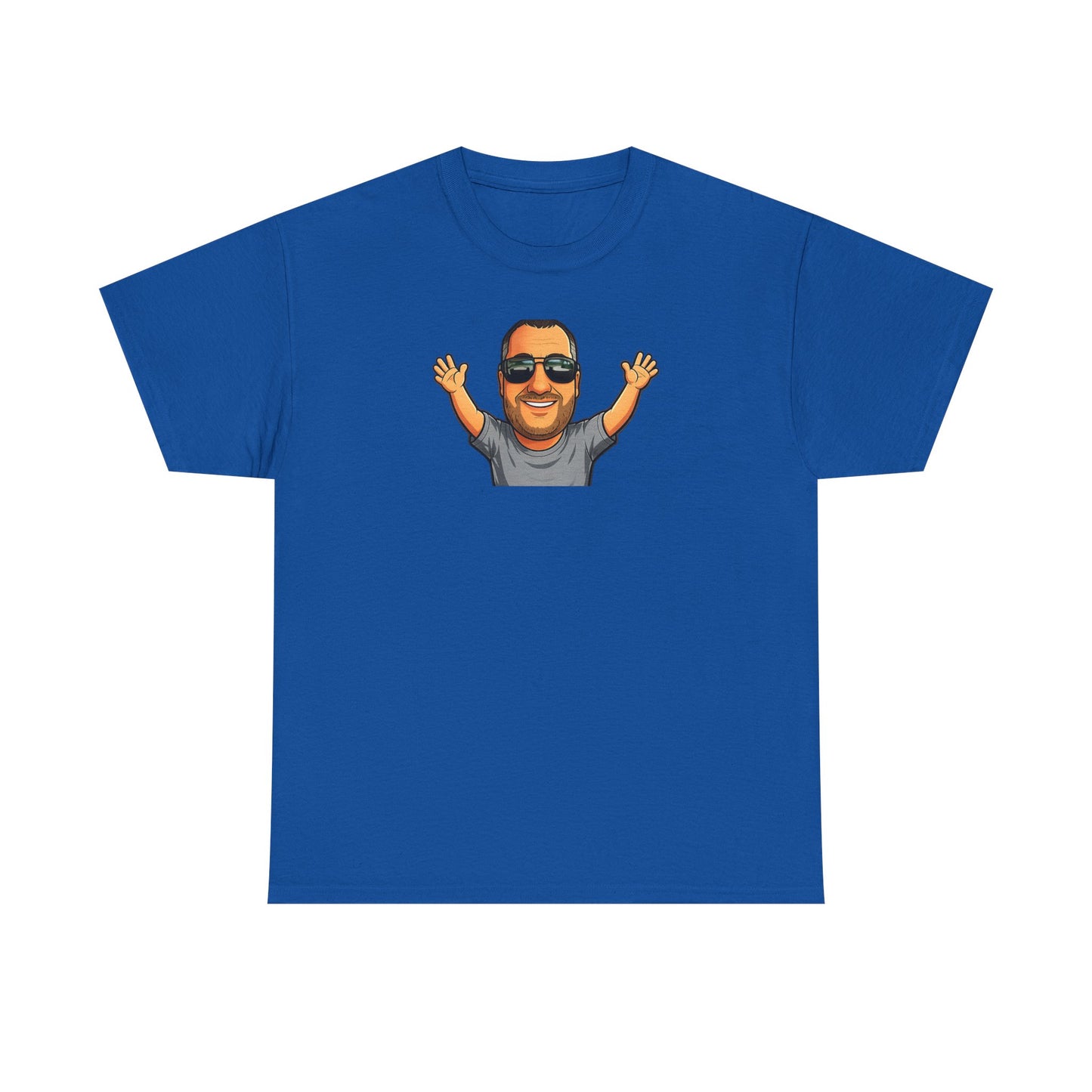 Graphic Tee — "I'll Be Back" Funny Portrait T‑Shirt