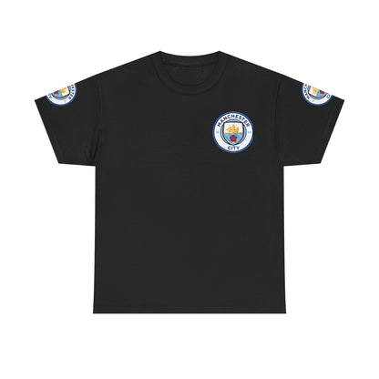 Manchester City Crest T-Shirt — Football Club Logo Tee