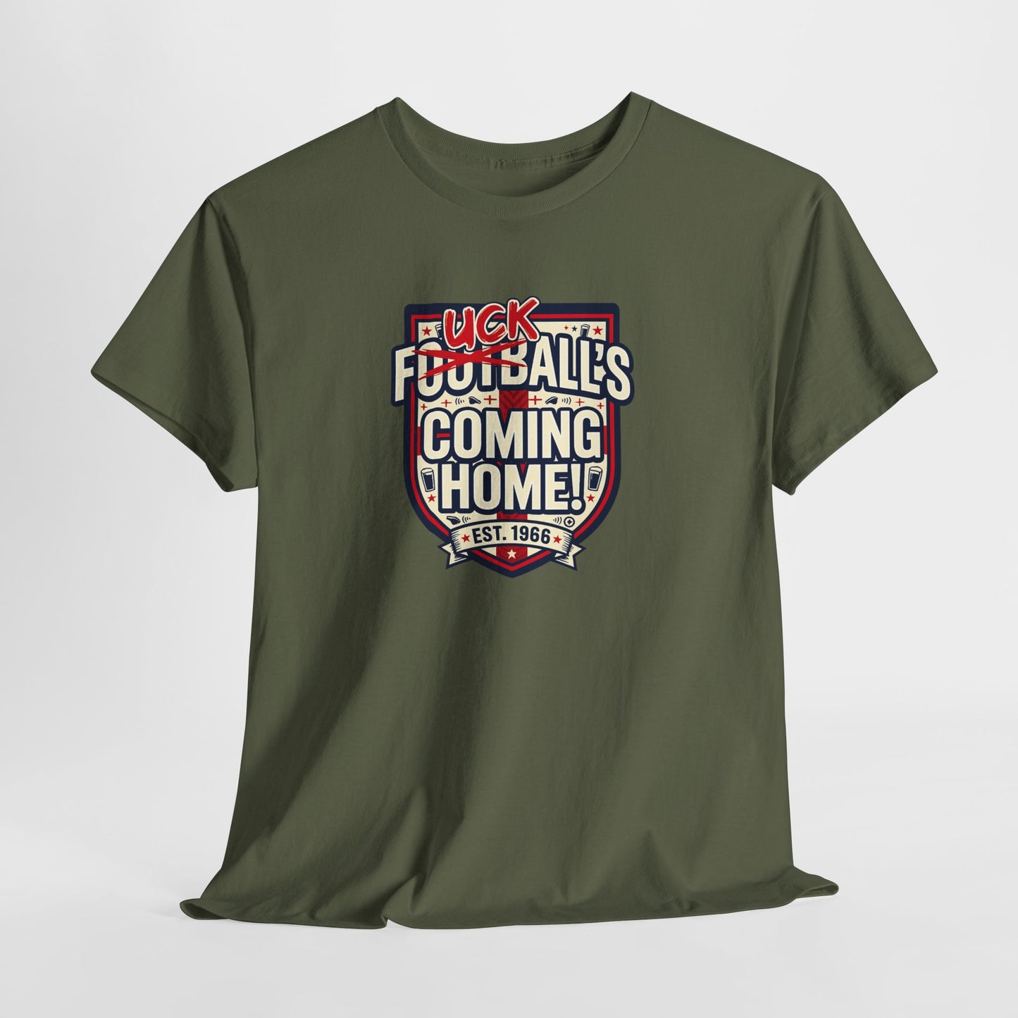Provocative 'F*ck All's Football's Coming Home' Graphic Tee