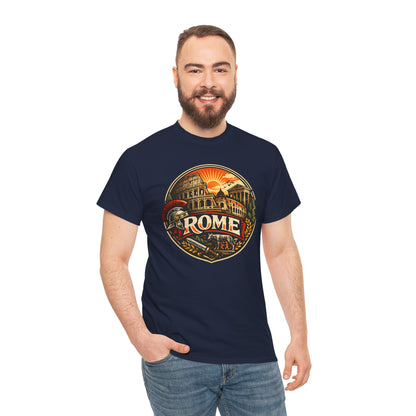 Rome Vintage Graphic Tee — Retro Italy Travel T-Shirt