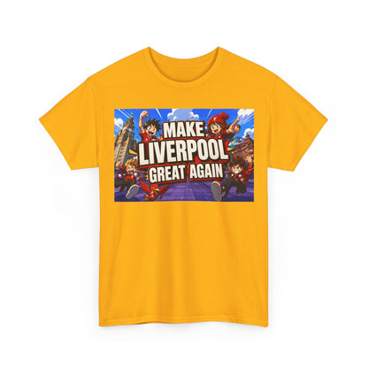Liverpool Fan Tee – "Make Liverpool Great Again" Graphic Shirt
