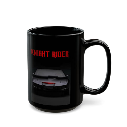 Knight Rider Mug — Retro KITT Car Coffee Cup (11oz & 15oz)
