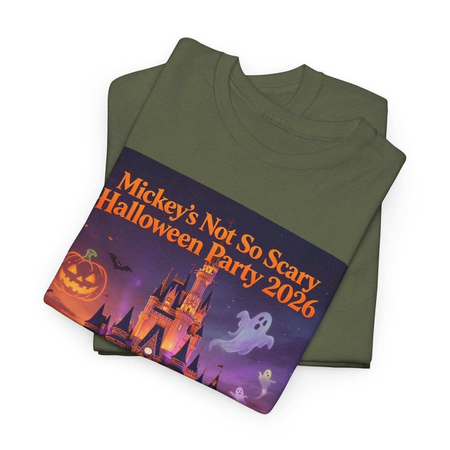 Halloween Party Tee — "Mickey's Not So Scary Halloween Party 2026"