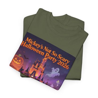 Halloween Party Tee — "Mickey's Not So Scary Halloween Party 2026"